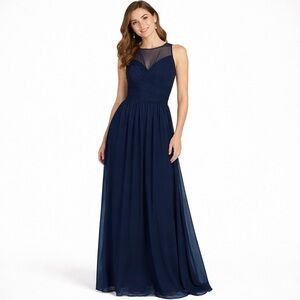 Signature Navy Blue Maxi Dress